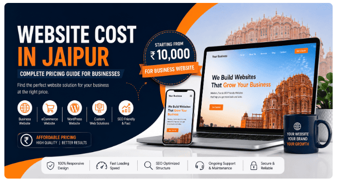 Website Cost in Jaipur (2026): Complete Pricing Guide for Business Websites